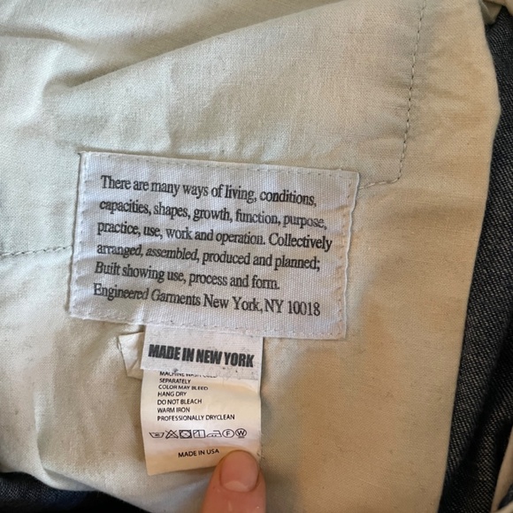 Engineered Garments Soft Utility Jeans - Picture 6 of 7